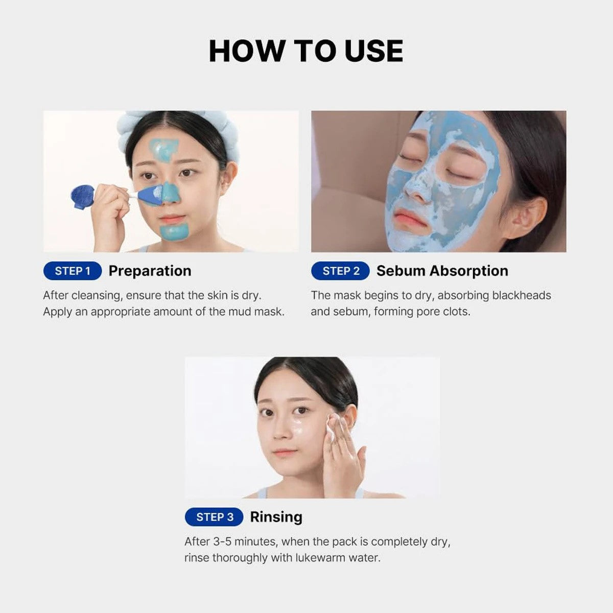 Medicube Zero Pore Blackhead Mud Facial Mask - Skin Cooling & Pore Tightening
